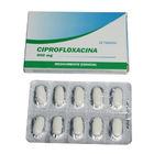 O hidrocloro de Ciprofloxacin marca 250mg; 500mg, medicamentações orais
