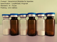 Brometo de Vecuronium do Relaxant de músculo para a injeção, injeção 4 mg/vial de Vecuronium