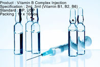 injeção complexa Parenteral da vitamina B do volume pequeno de 2ml 3ml para seres humanos 