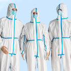Terno protetor médico de vírus de ebola do vestuário de proteção da esterilização do óxido de etileno