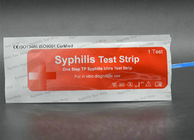 Tira de teste patológica da sífilis do Rapid 2.5mm 3.0mm da análise