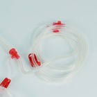 Dispositivo médico descartável da classe II flexível do Bloodline da diálise do tubo do CE do PVC