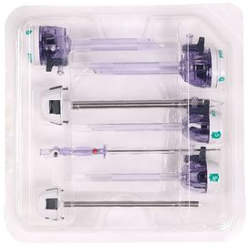 Grupo Laparoscopic descartável de Trocar do equipamento cirúrgico estéril da laparoscopia da ginecologia