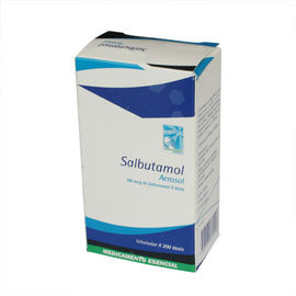 Inalador 100mcg do pulverizador da asma da medicamentação do aerossol do sulfato de Salbutamol