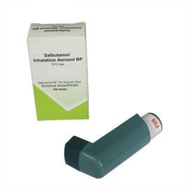 Inalador 100mcg do pulverizador da asma da medicamentação do aerossol do sulfato de Salbutamol