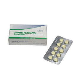 O acetato oral de Cyproterone da medicina marca o suplemento à hormona de 50mg Luteinizing