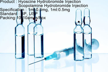Injeção do bromidrato de Hyoscine/injeção bromidrato do Scopolamine