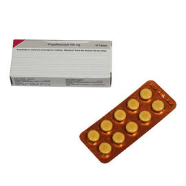 O Propylthiouracil de Methimazole marca medicamentações orais da preparação de 50mg 100mg