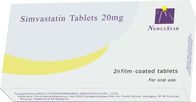 Lipido que abaixa medicamentações orais dos agentes das drogas, tabuleta do magnésio do Simvastatin 20