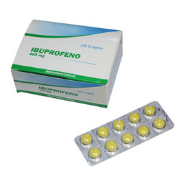O açúcar da tabuleta do ibuprofeno revestiu/200mg filme-revestido, 400mg, medicamentações 600mg orais