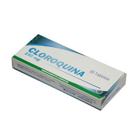 O fosfato do Chloroquine marca 150mg, 250mg, medicamentação oral do antimalárico das medicamentações 500mg