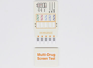 Urina diagnóstica patológica médica do teste de droga 5 dos equipamentos da análise do IVD cartão rápido do mergulho do teste da multi