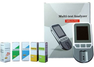 Dispositivos do medidor de teste da glicose da monitoração do lipido/açúcar no sangue 135mm * 60mm * 25mm