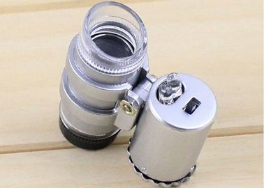 Pesquise microscópio médico ótico do bolso do diodo emissor de luz equipamento/45X o mini