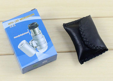 Pesquise microscópio médico ótico do bolso do diodo emissor de luz equipamento/45X o mini