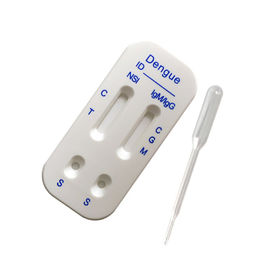 Cartão rápido médico do teste de Igg da cor branca/Gm tamanho ISO13485 de 3.0mm/de 4.0mm