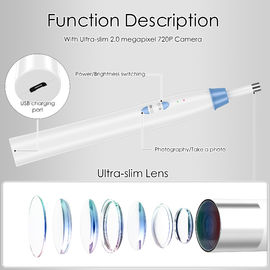 Do JPG portátil da câmera da inspeção do agregado familiar Otoscope sem fio para Iphone e Android