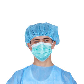 Tampões não tecidos médicos respiráveis Eco dos vestidos cirúrgicos de máscara protetora - amigável
