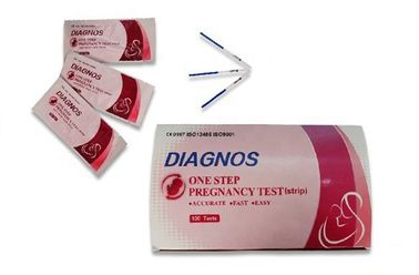 Tira de teste rápida dos equipamentos patológicos diagnósticos médicos da análise para a precisão da gravidez 99%