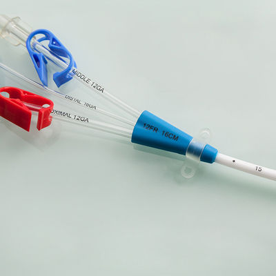Cateter triplo reto Kit Disposable Medical Device da diálise do lúmen